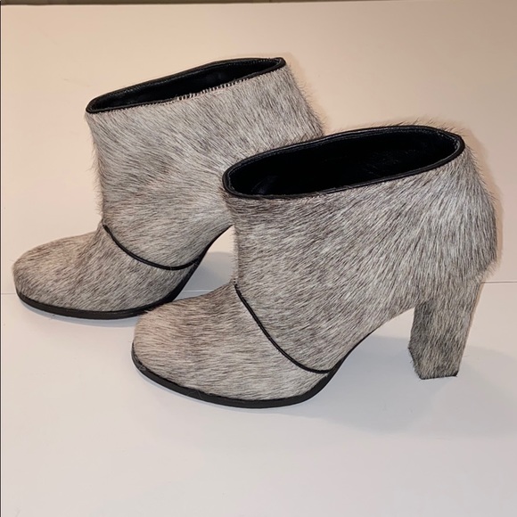 Nunc Fur Ankle Boots - Picture 2 of 6